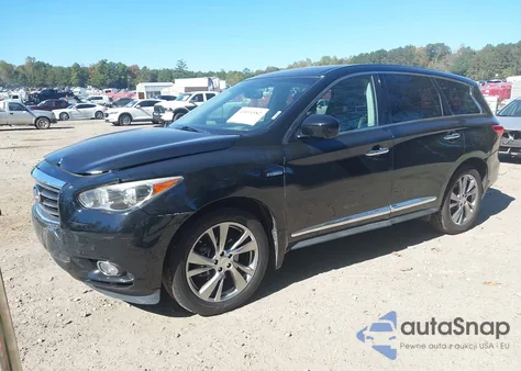 2014 Infiniti Qx60 Hybrid из США, поврежденный, VIN 5N1CL0MM3EC513780